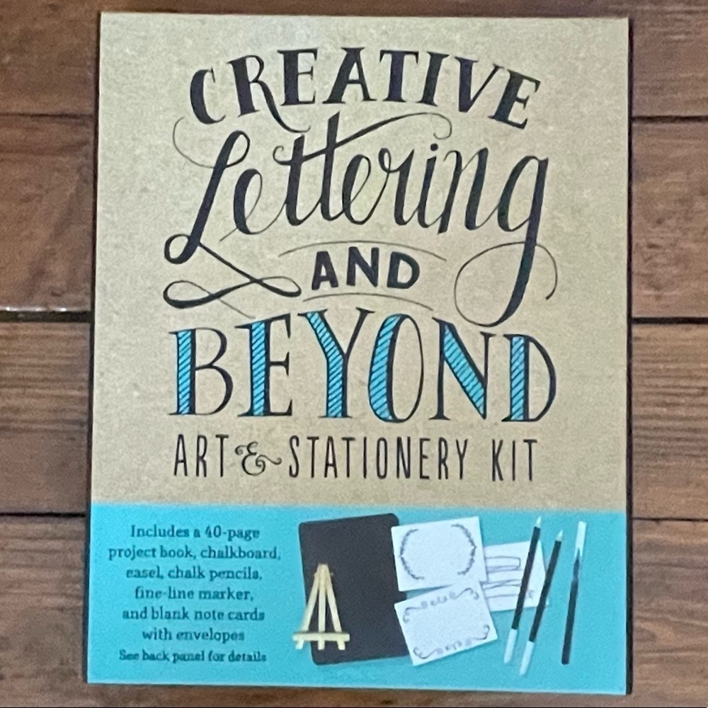 Creative Lettering Kit NWOT